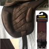 saddle girth and sleeve brown saddle girth and sleeve brown